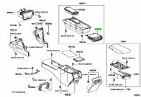Лот: 23503661. Фото: 7. Ящик передней консоли Toyota Camry...