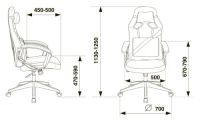 Лот: 24949583. Фото: 5. Кресло игровое Zombie DRIVER черный...