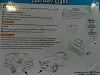 Лот: 2727300. Фото: 2. Дневные ходовые огни 12led 2шт... Автозапчасти