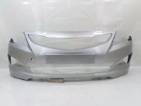 Лот: 13900939. Фото: 2. Бампер Hyundai solaris цвет белый... Автозапчасти