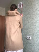 Лот: 12656243. Фото: 3. Пальто бежевое Benetton. Одежда, обувь, галантерея