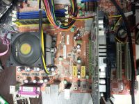 Лот: 17548043. Фото: 2. Материнская плата Foxconn NF4K8AC-8EKRS... Комплектующие