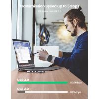 Лот: 21438323. Фото: 2. USB-хаб UGREEN 4-Port USB3.0 Hub... Периферия