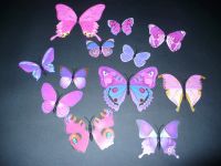 Лот: 5939306. Фото: 2. Наклейка 3D Бабочка - сиреневая. Предметы интерьера