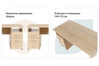 Лот: 23934580. Фото: 2. Стол Hoff Прато. Офисная мебель и домашние кабинеты
