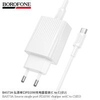 Лот: 25794642. Фото: 3. СЗУ BOROFONE BAS73A 1C+Type-C... Смартфоны, связь, навигация