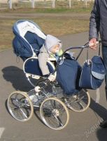 Лот: 2831303. Фото: 3. Коляска в стиле ретро 2в1 (люлька... Дети растут