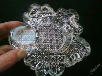 Лот: 2816681. Фото: 2. Хрустальная пепельница. Весом... Домашний быт