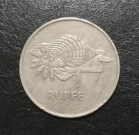 Лот: 22166965. Фото: 2. 1 рупия 1977 года. Сейшелы. Раковина. Монеты