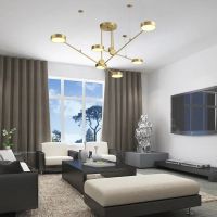 Лот: 21372861. Фото: 7. Подвесная Люстра Technum Led Gold...