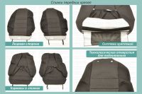 Лот: 15588072. Фото: 2. Чехлы на сиденья Toyota Camry... Оснащение, оборудование, аксессуары
