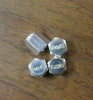 Лот: 6466295. Фото: 2. Ниппельные колпачки rays серебристые. Шины, Диски