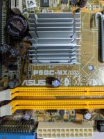 Лот: 25025181. Фото: 2. Материнская плата ASUS P5GC-MX... Комплектующие