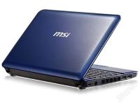 Лот: 1660695. Фото: 2. Новый синий нетбук MSI Wind U135DX... Компьютеры, ноутбуки, планшеты