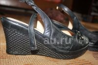Лот: 18892034. Фото: 2. Босоножки черные. Женская обувь