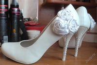 Лот: 2002749. Фото: 3. Свадебные туфли. Одежда, обувь, галантерея