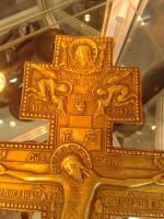 Лот: 7567379. Фото: 5. Крест-распятие Большой Российская...
