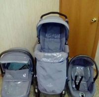 Лот: 14114272. Фото: 3. Коляска Италия Neonato Sport 3... Дети растут