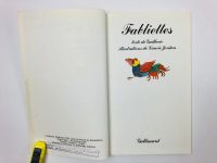 Лот: 23277544. Фото: 2. Fabliettes (Басенки). Гильвик... Литература, книги