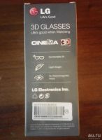 Лот: 8948100. Фото: 2. Очки LG Cinema 3D Glasses AG-F310... Аксессуары