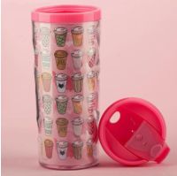 Лот: 11254567. Фото: 2. Термостакан "Позитивные стаканчики... Посуда, кухонная утварь