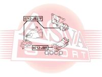 Лот: 24758106. Фото: 2. Опора Двигателя ASVA арт. 0712-JB27F. Красноярск