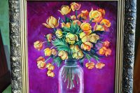 Лот: 4751752. Фото: 2. Натюрморт. Банка с Жарками. Живопись, скульптура, фото