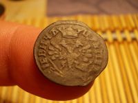 Лот: 15818280. Фото: 4. R-1. Отличная редкая Полушка 1707... Красноярск