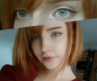 Лот: 11371403. Фото: 2. Голубые линзы корейского производителя... Оптика