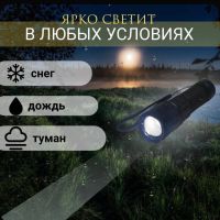 Лот: 25794290. Фото: 10. Фонарь акк. ANNSNA LED 607 black