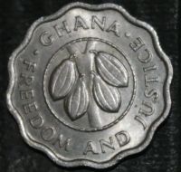 Лот: 20276029. Фото: 2. Экзотика с рубля (81912) Гана... Монеты