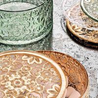 Лот: 24942803. Фото: 2. Блюдо IVV Arabesque 37см, золотые... Посуда, кухонная утварь
