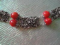 Лот: 1601870. Фото: 2. Колье"Кораловые рифы".Авторская... Ювелирные изделия, бижутерия, часы