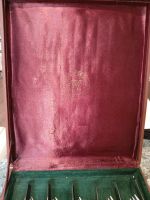 Лот: 25429711. Фото: 2. Набор вилок и ножей Мельхиор. Посуда, кухонная утварь