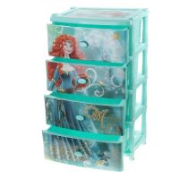 Лот: 6902372. Фото: 2. Комод для игрушек "Мерида. Дисней... Детская мебель