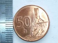 Лот: 8638443. Фото: 2. Монета 50 геллер хеллер Словакия... Монеты