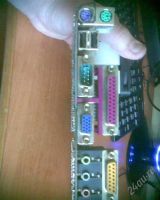 Лот: 1732895. Фото: 2. Материнская плата + проц 366мг... Компьютеры, ноутбуки, планшеты