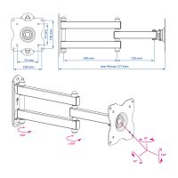 Лот: 7624339. Фото: 2. Кронштейн для LCD/LED тв 10"-29... Аксессуары