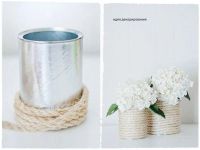 Лот: 5272951. Фото: 2. баночка металлическая с полиэтиленовой... Посуда, кухонная утварь