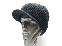 Лот: 12883615. Фото: 3. Шапка с козырьком (серый) Beanie... Одежда, обувь, галантерея