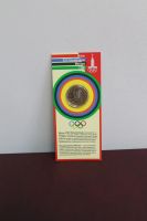 Лот: 20669687. Фото: 2. Сувенирная монета Олимпиада 80... Значки, медали, жетоны