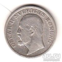 Лот: 175889. Фото: 2. Швеция 1 крона 1906 Ag. Монеты