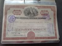 Лот: 25849728. Фото: 2. Акции американских компаний 60-70-х... Открытки, билеты и др.