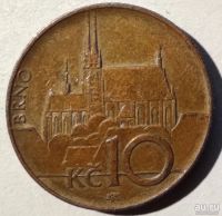 Лот: 2619628. Фото: 2. 10 крон 2010 год. Чехия. Монеты