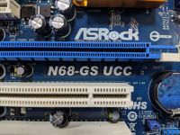 Лот: 25395937. Фото: 2. Мат. плата ASRock N68-GS UCC/AM2... Комплектующие