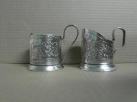Лот: 11153085. Фото: 3. Подстаканники из СССР - "Городу... Красноярск