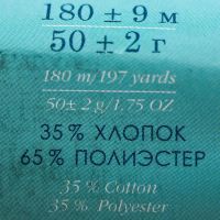 Лот: 19525226. Фото: 3. Пряжа "Мультицветная" 65%полиэстер... Ручная работа