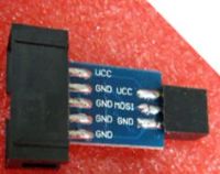 Лот: 4969160. Фото: 2. Переходник для программатора USB-ASP... Радиодетали  (электронные компоненты)