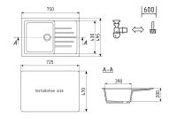 Лот: 24689360. Фото: 3. Мойка с крылом ULGRAN U-400. Строительство и ремонт