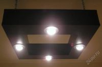 Лот: 1698801. Фото: 2. люстра деревянная. Освещение